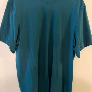 Lululemon Classic Men's Teal Crewneck T-Shirt